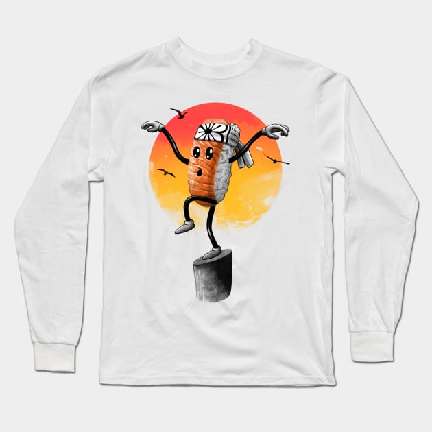 Sushi Style Long Sleeve T-Shirt by Vincent Trinidad Art